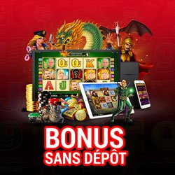 Bonus sans dépôt de casino